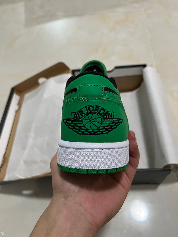 Jordan 1 Low  Green And Black