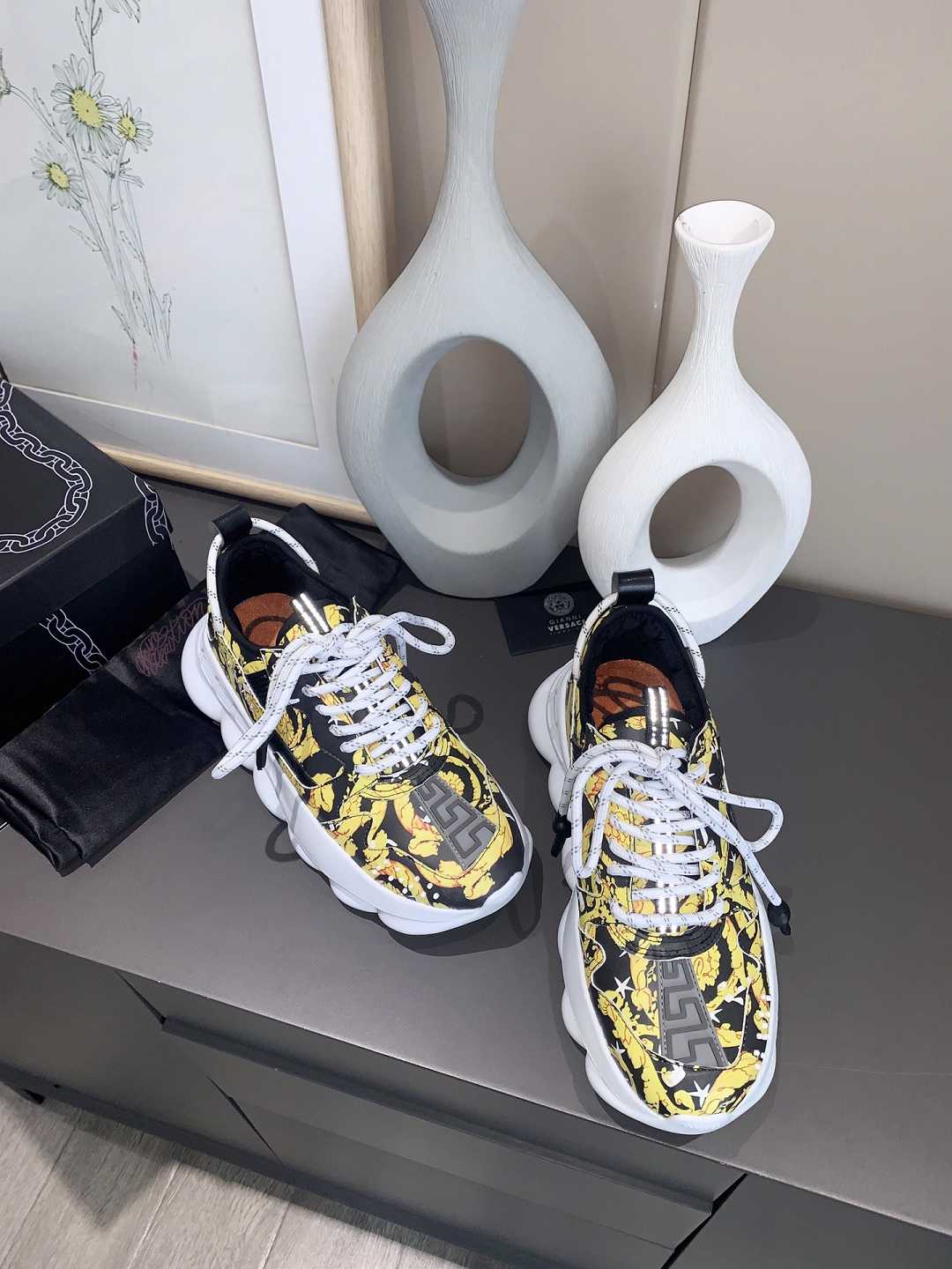 Versace Chain Reaction Sneakers