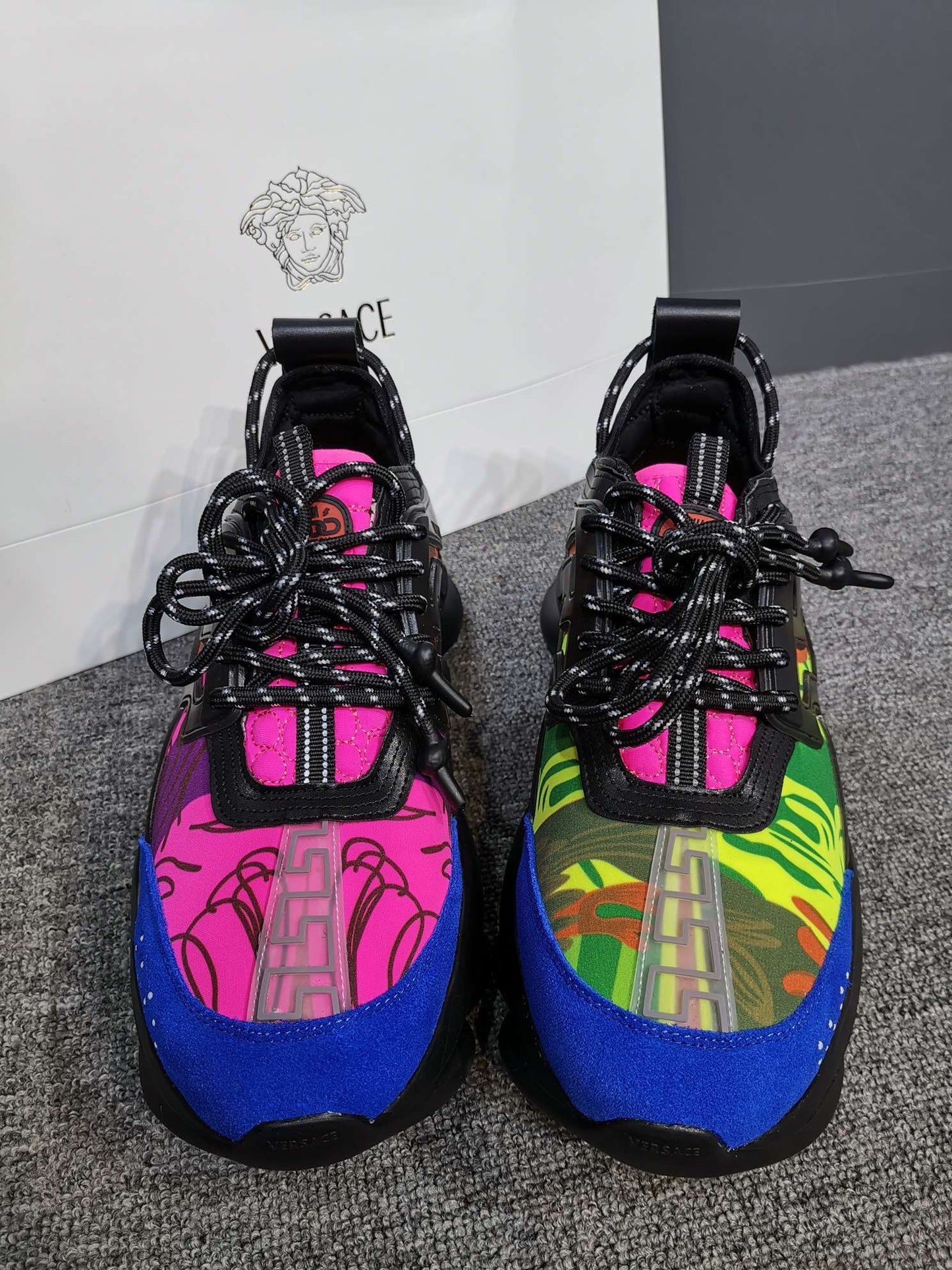 Versace Chain Reaction Sneakers