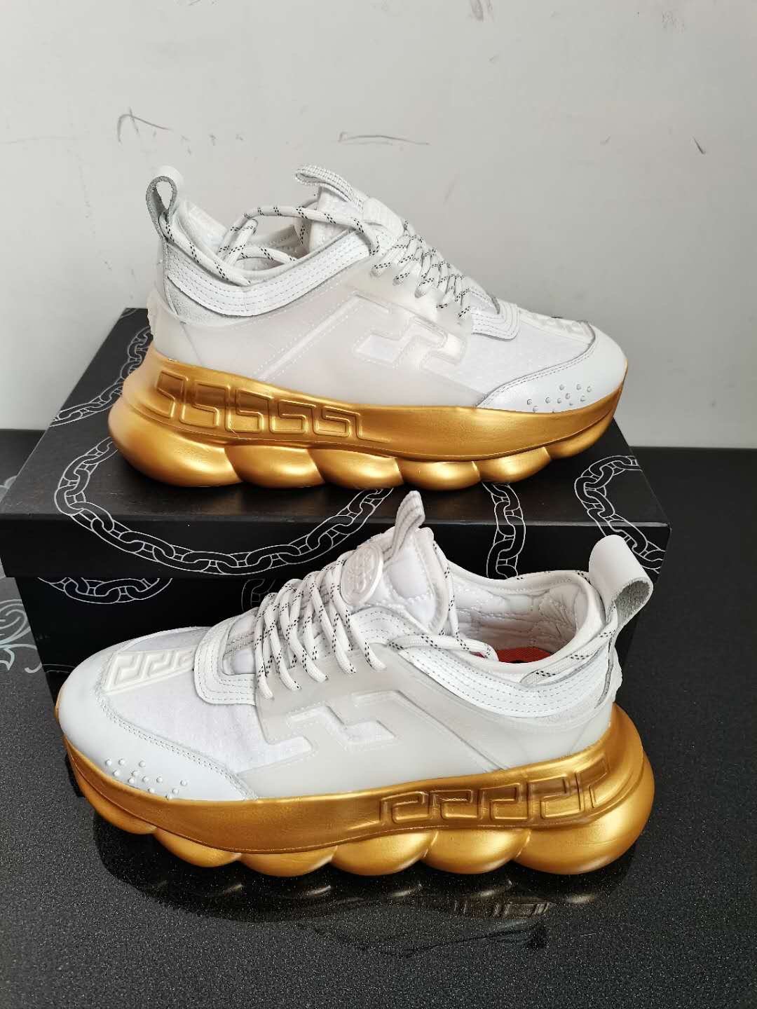 Versace Chain Reaction “White Gold”