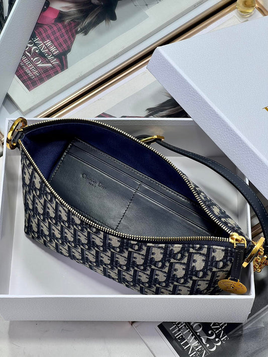 Christian Dior Cannage Chain Hobo