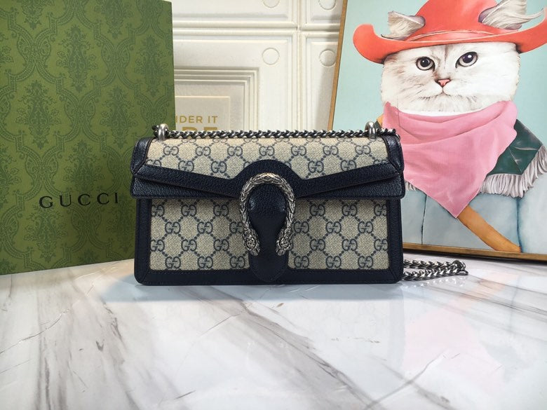 AUTHENTIC GUCCI DIONYSUS GG SMALL SHOULDER BAG