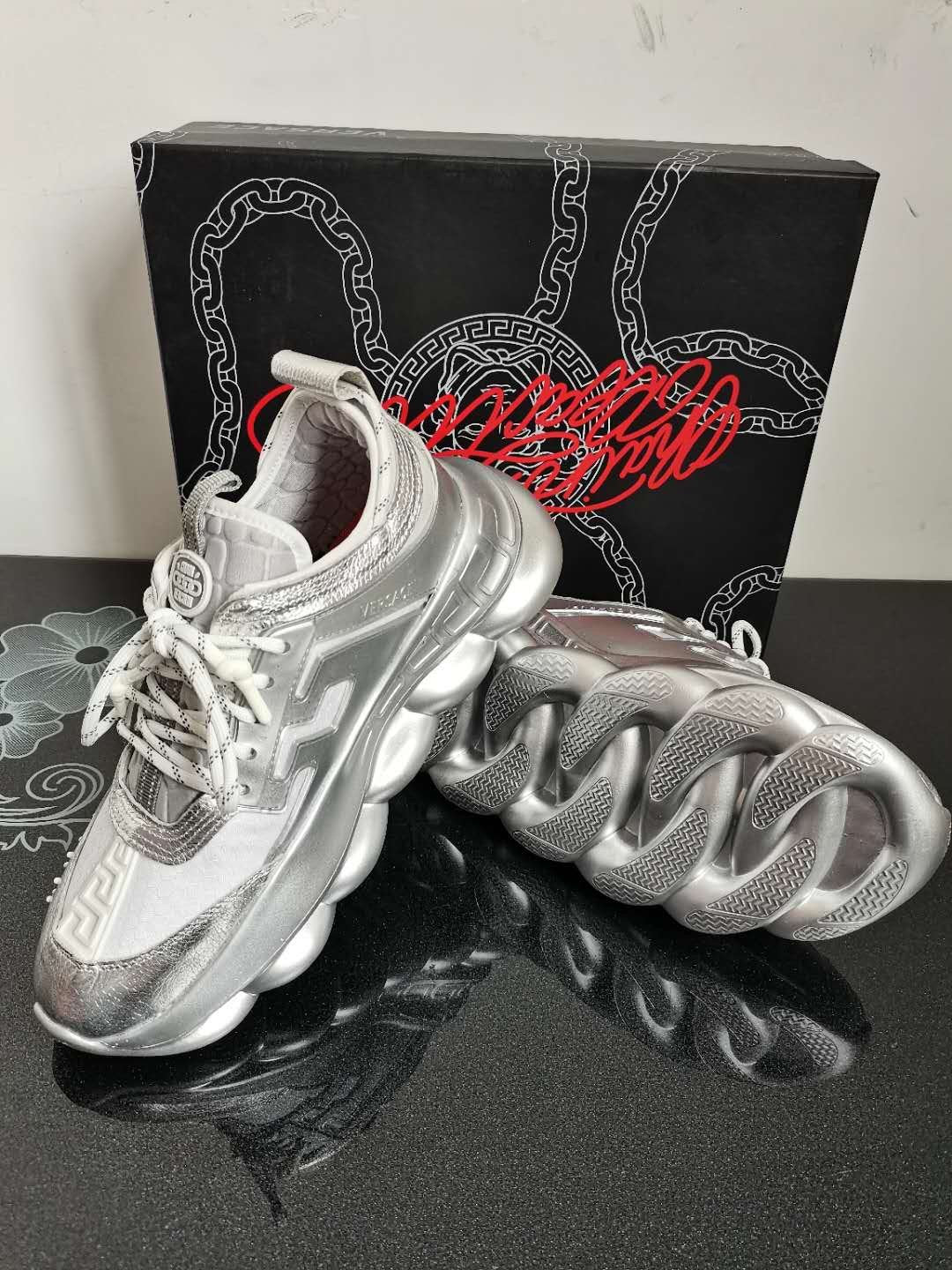 Versace Chain Reaction “White Gold”