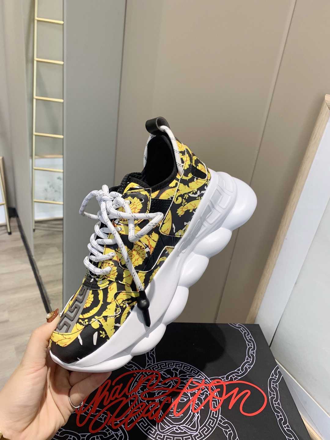 Versace Chain Reaction Sneakers