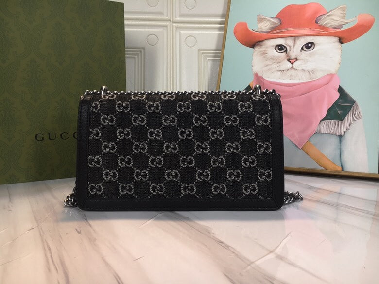 AUTHENTIC GUCCI DIONYSUS GG SMALL SHOULDER BAG