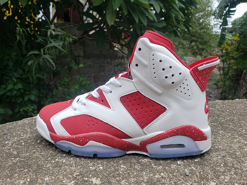 Jordan 6 Red ans White