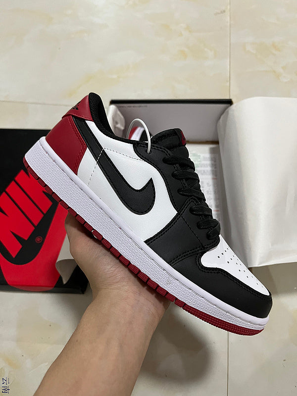 Jordan 1 Low  Red And Black