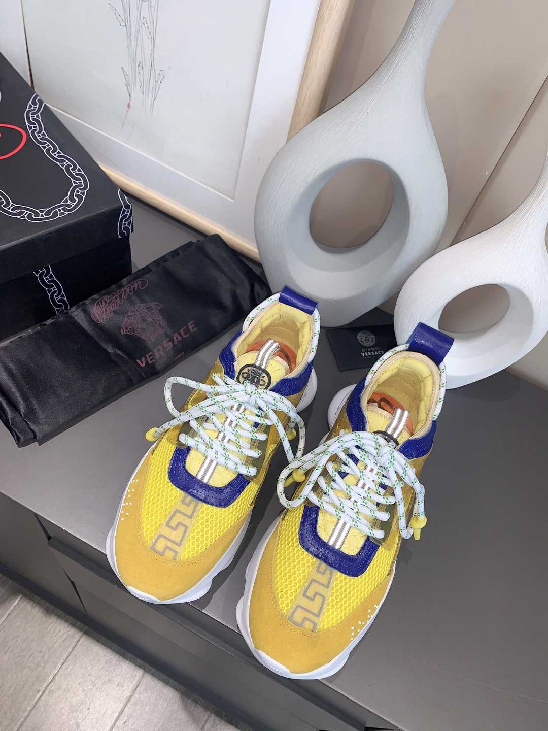 Versace Chain Reaction Sneakers