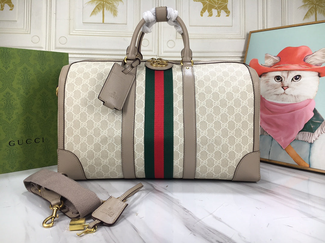 GUCCI Gucci Ophidia Gg Duffle Bag