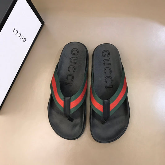 Gucci GG Supreme Canvas Jacquard Sandals Slides