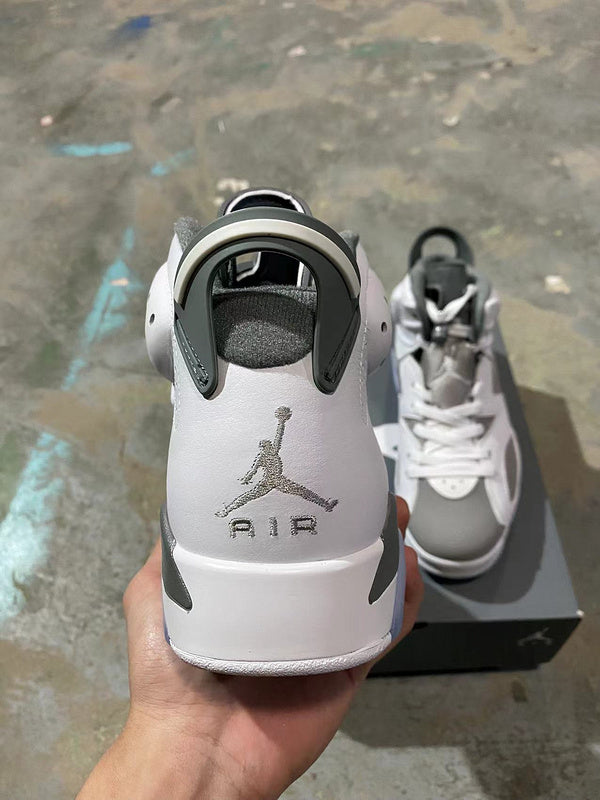 Jordan 6 white and Gray