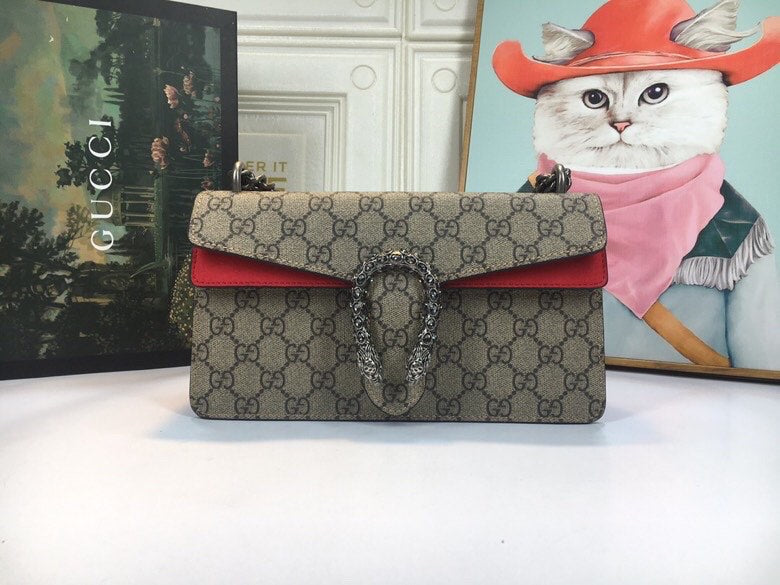 AUTHENTIC GUCCI DIONYSUS GG SMALL SHOULDER BAG