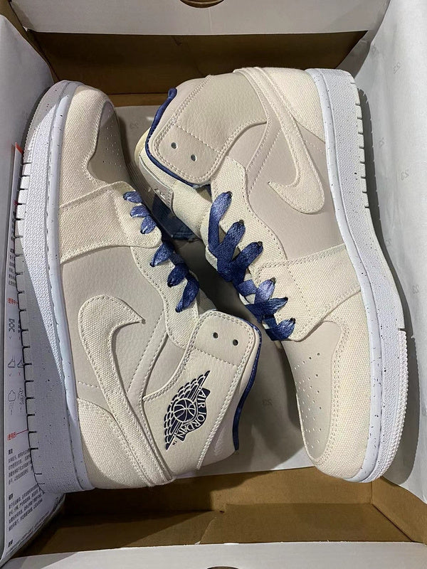 Jordan 1 Mid  Beige