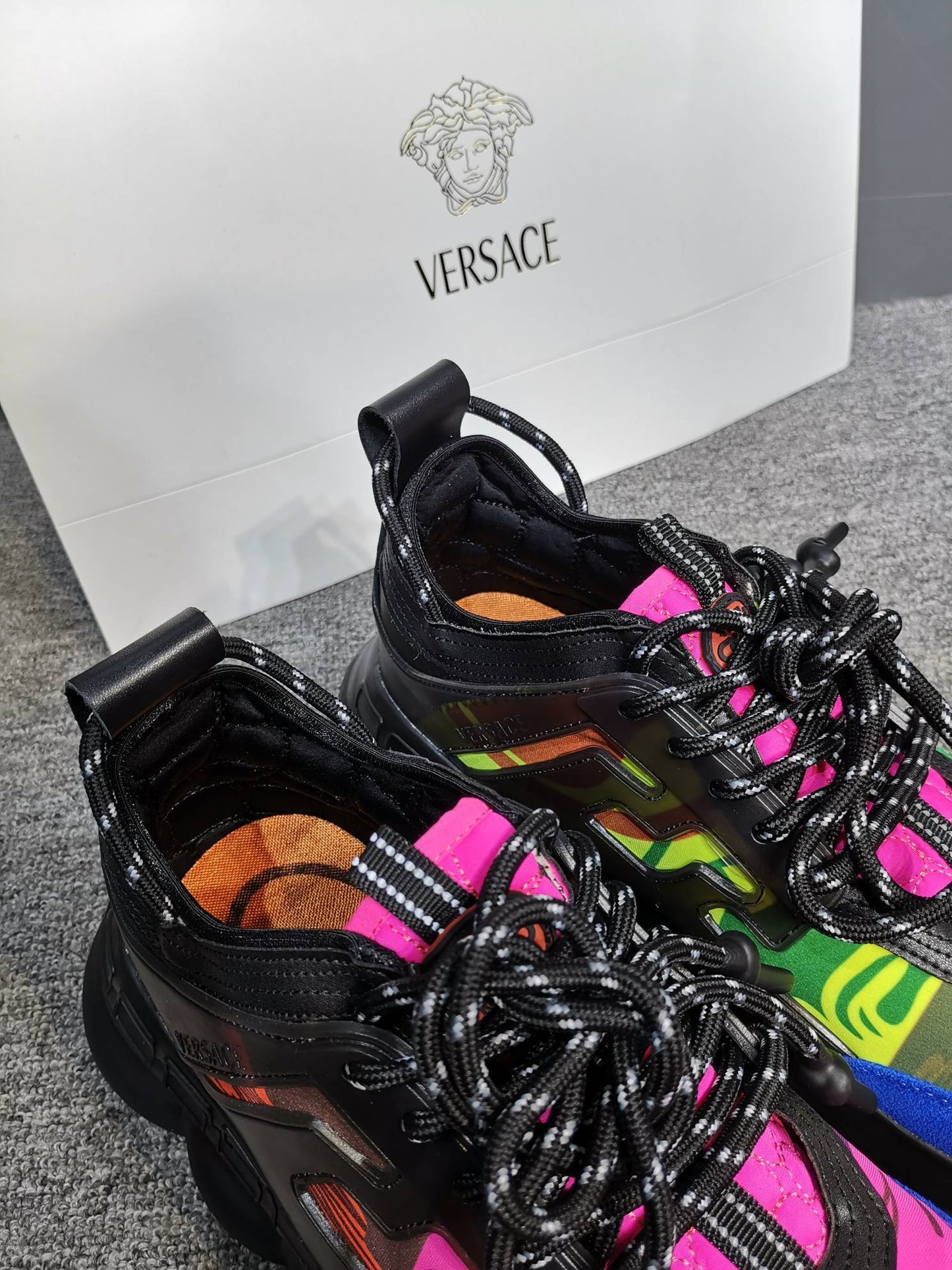 Versace Chain Reaction Sneakers