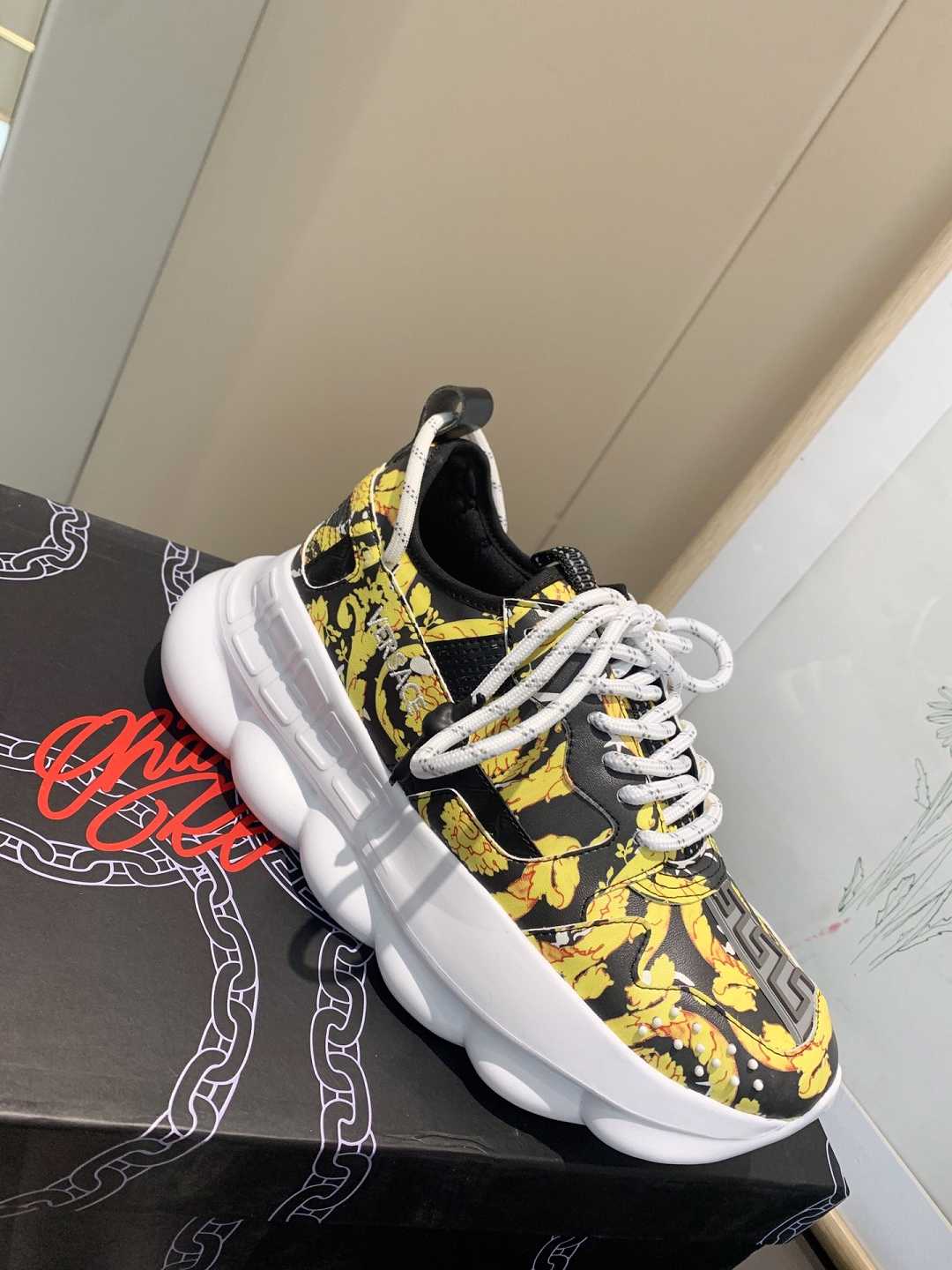 Versace Chain Reaction Sneakers