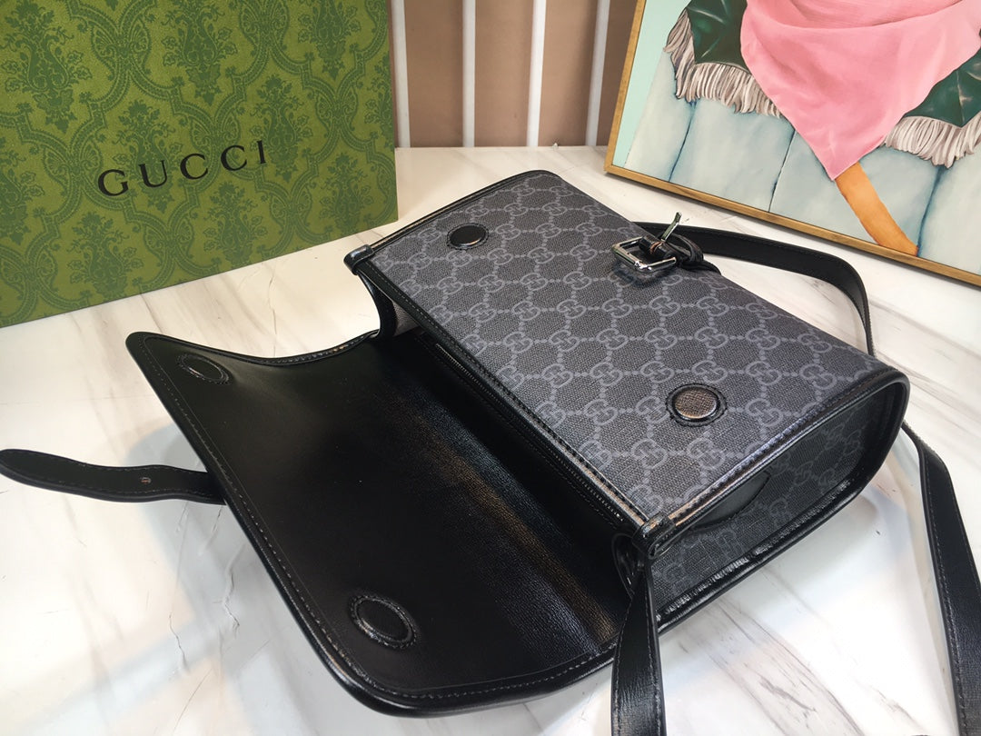 Authentic Gucci Neon Vintage Messenger Bag