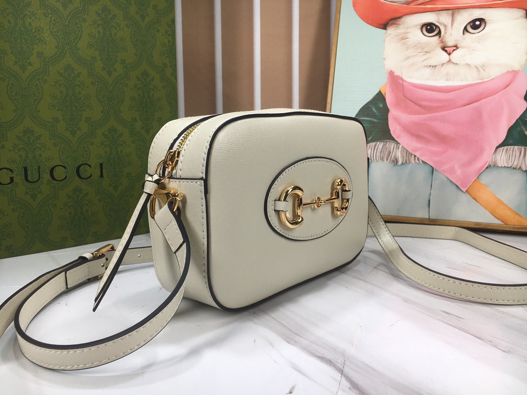 GUCCI Horsebit 1995 Mini Crossbody Camera Bag