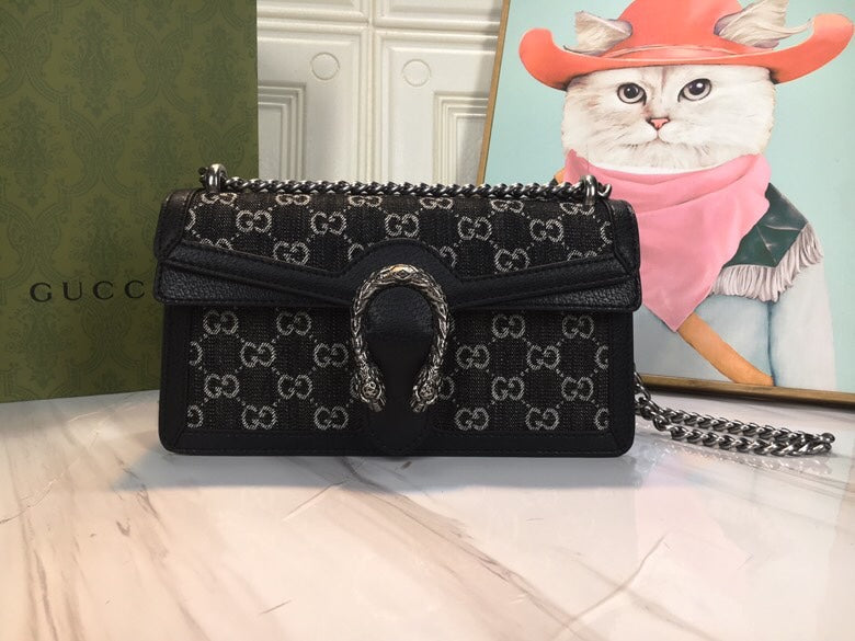 AUTHENTIC GUCCI DIONYSUS GG SMALL SHOULDER BAG