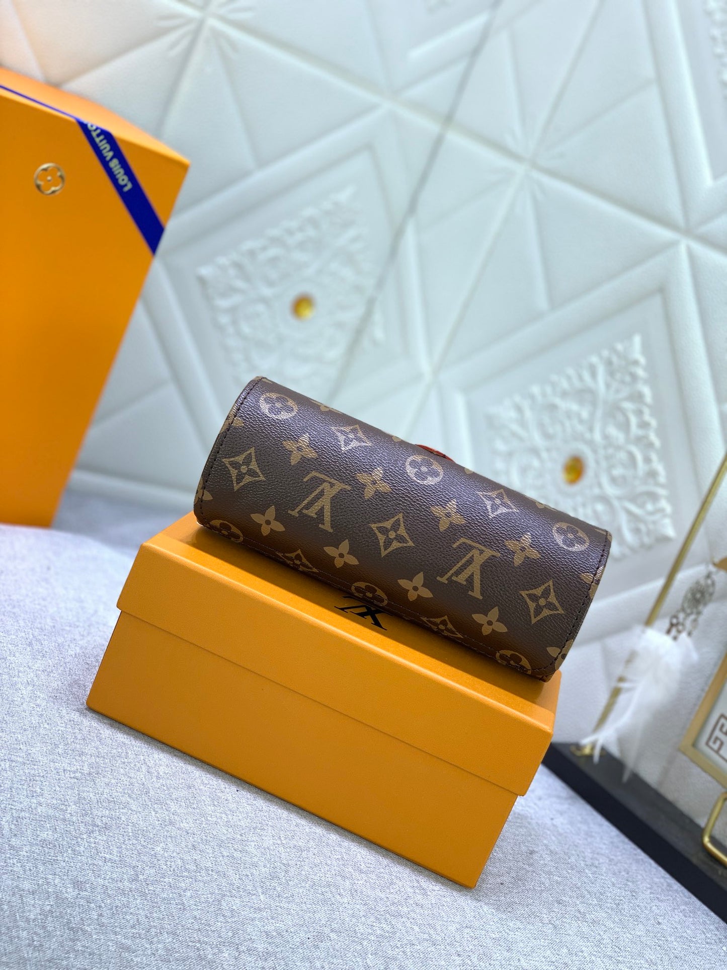 Louis Vuitton  Leather Watch Case –