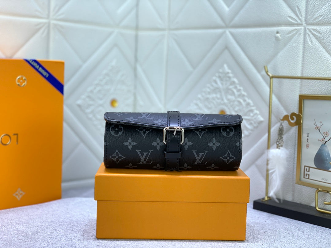 Louis Vuitton  Leather Watch Case –