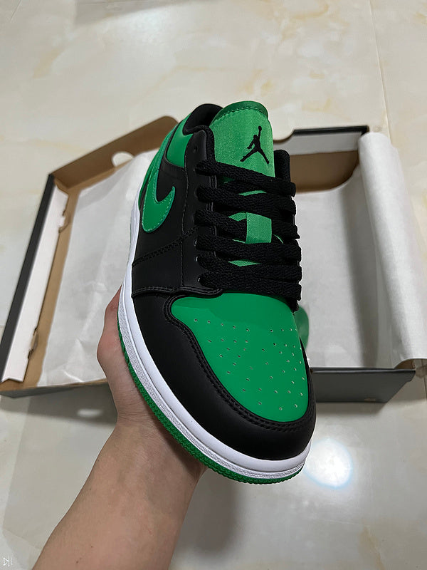 Jordan 1 Low  Green And Black