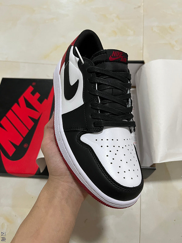 Jordan 1 Low  Red And Black