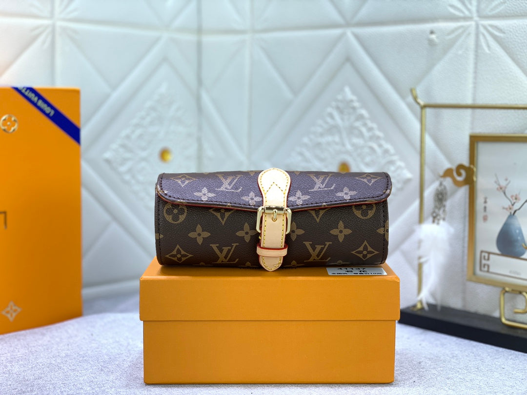 Louis Vuitton  Leather Watch Case –