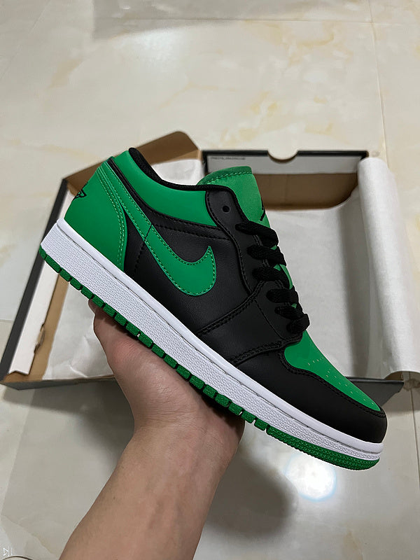 Jordan 1 Low  Green And Black