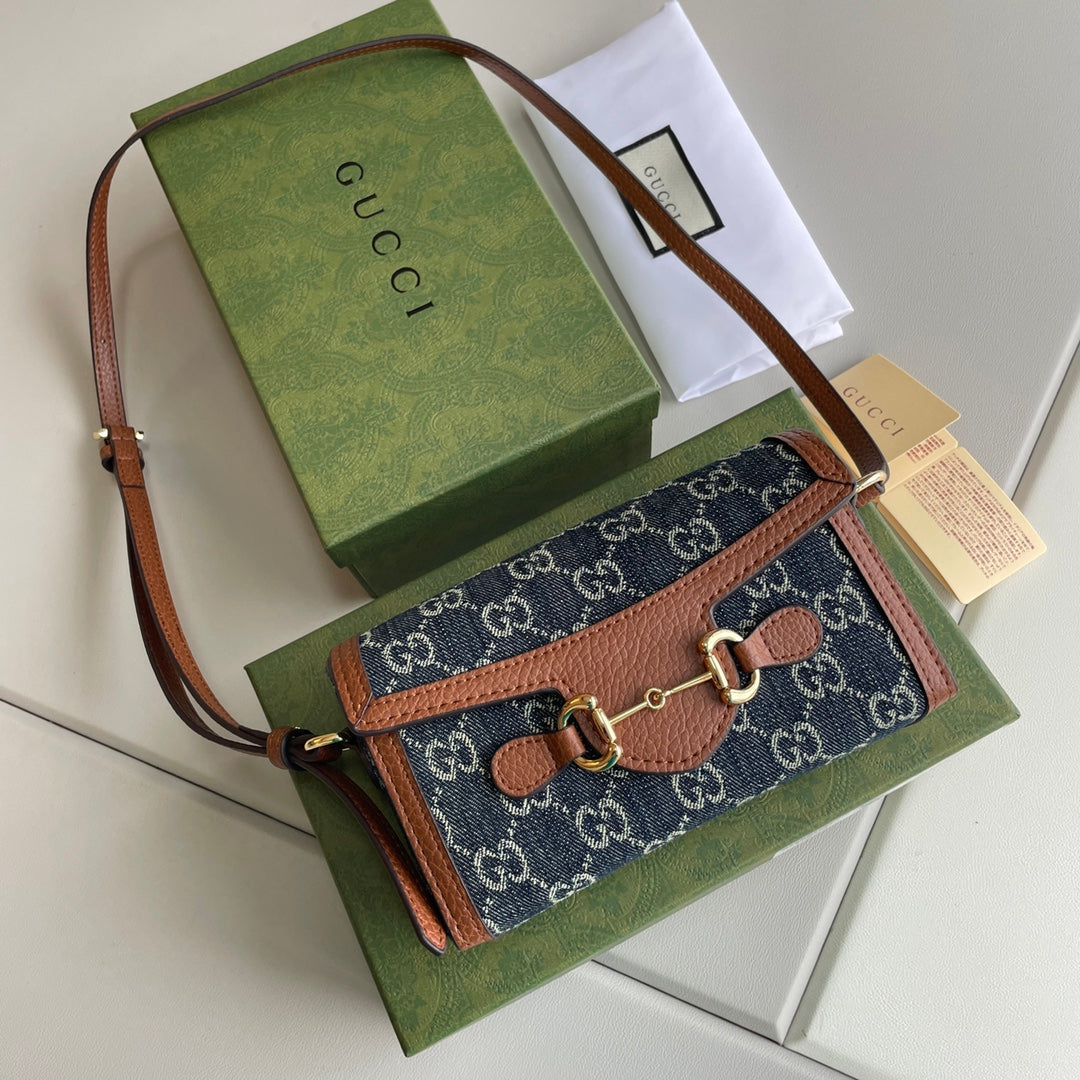 GUCCI HORSEBIT 1955 MINI BAG