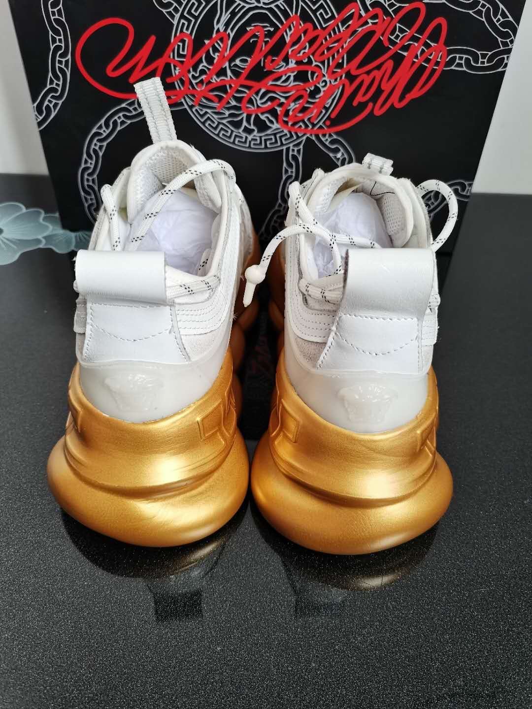 Versace Chain Reaction “White Gold”